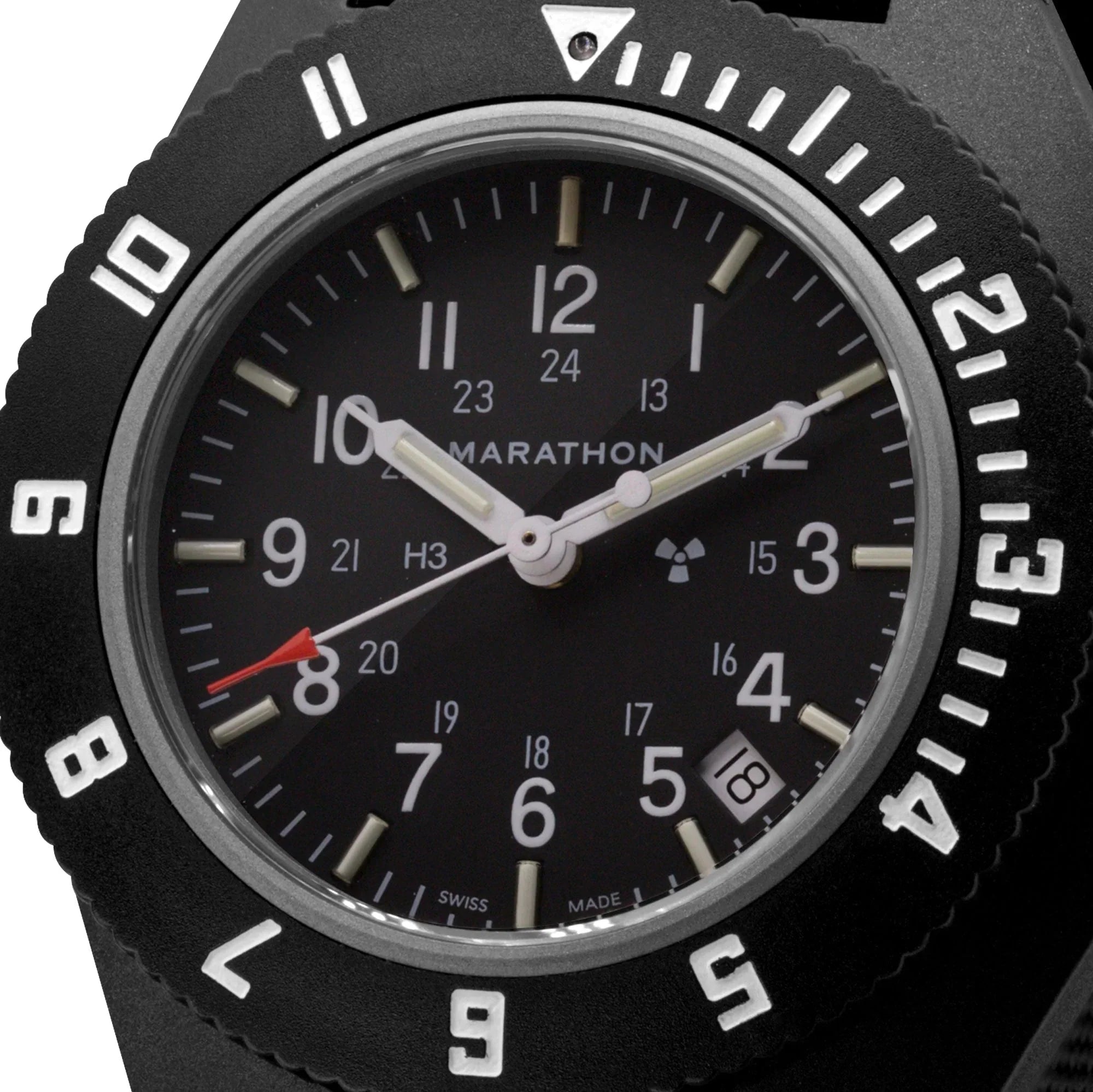 Marathon Pilot's Navigator with Date - 41mm No Government Markings Black WW194013-S-BK-A