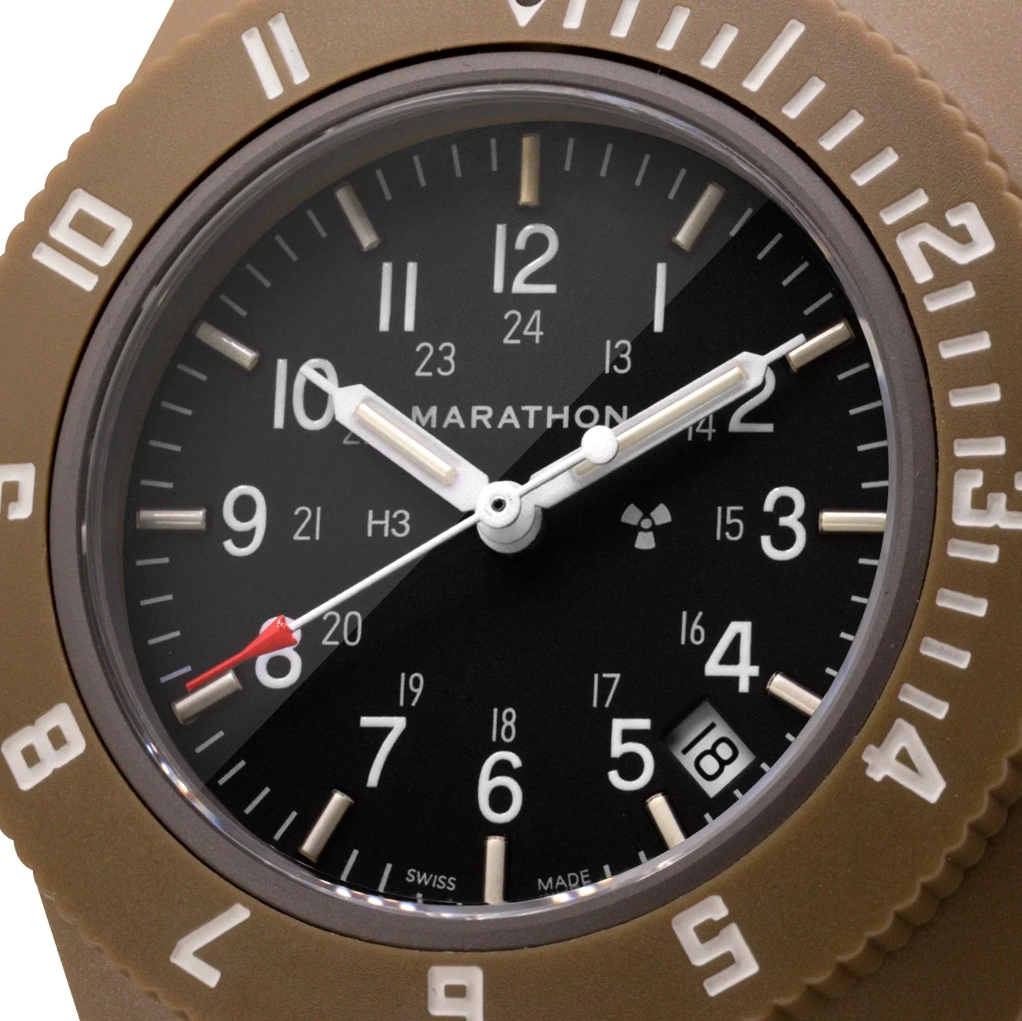 Marathon Pilot's Navigator with Date - 41mm No Government Markings Desert Tan WW194013-S-DT-A