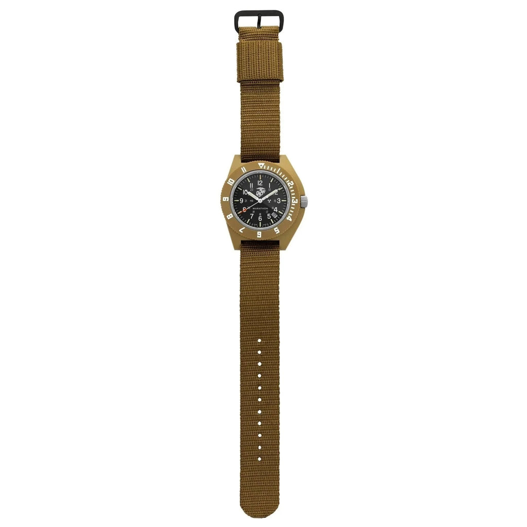 Marathon Pilot's Navigator with Date - 41mm USMC Desert Tan WW194013-S-DT-E