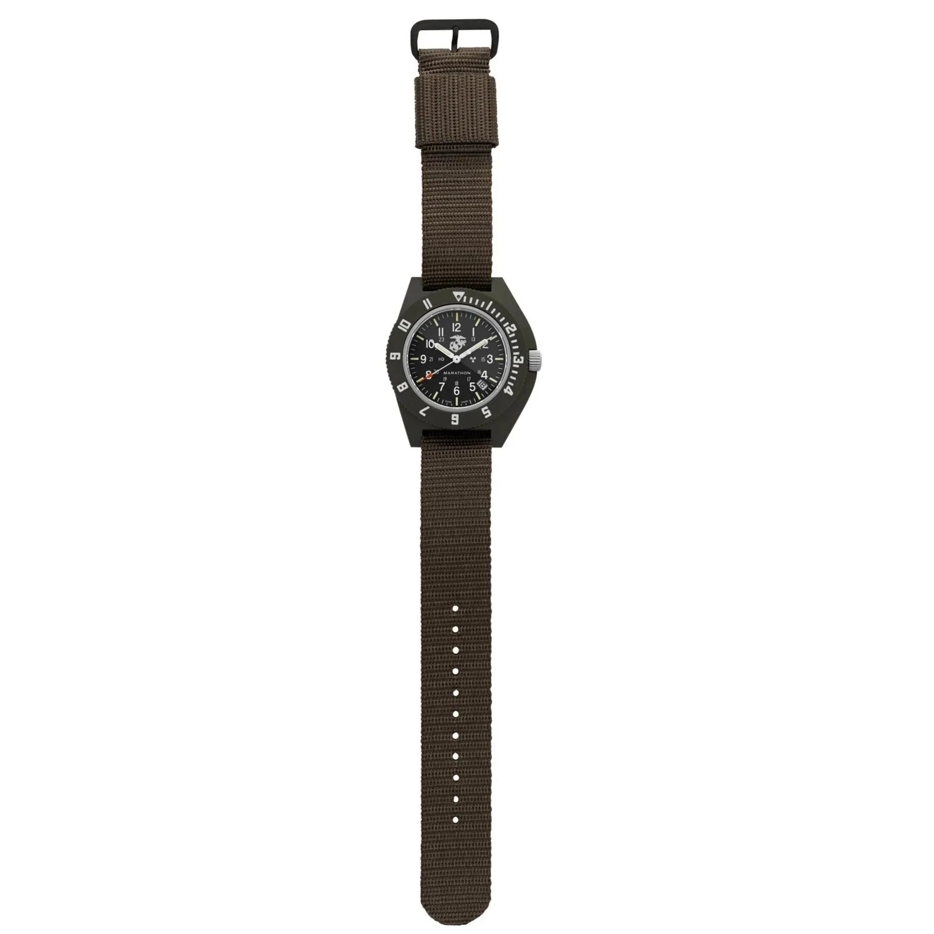 Marathon Pilot's Navigator with Date - 41mm USMC Sage Green USMC WW194013-S-SG-E