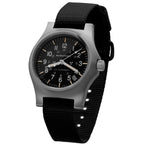 Marathon Re-Issue Stainless Steel GP Quartz with Date (GPQ) 39mm US Government Marking Stainless Steel WW194015SS