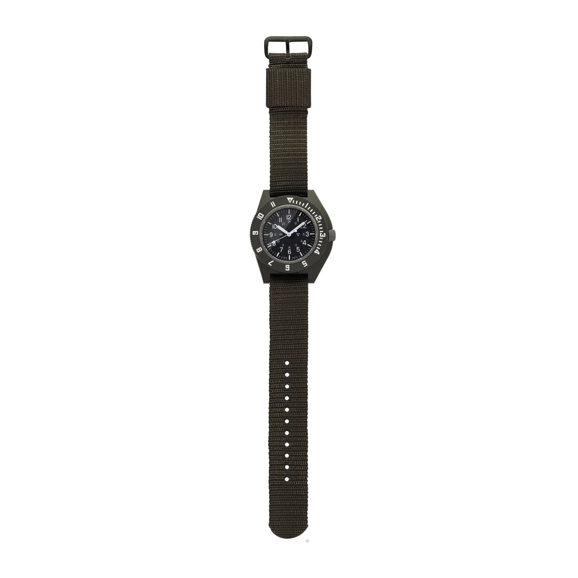 Marathon Sage Green Pilot's Navigator - 41mm  No Government Markings Ballistic Nylon Sage Green WW194001-S-SG-D