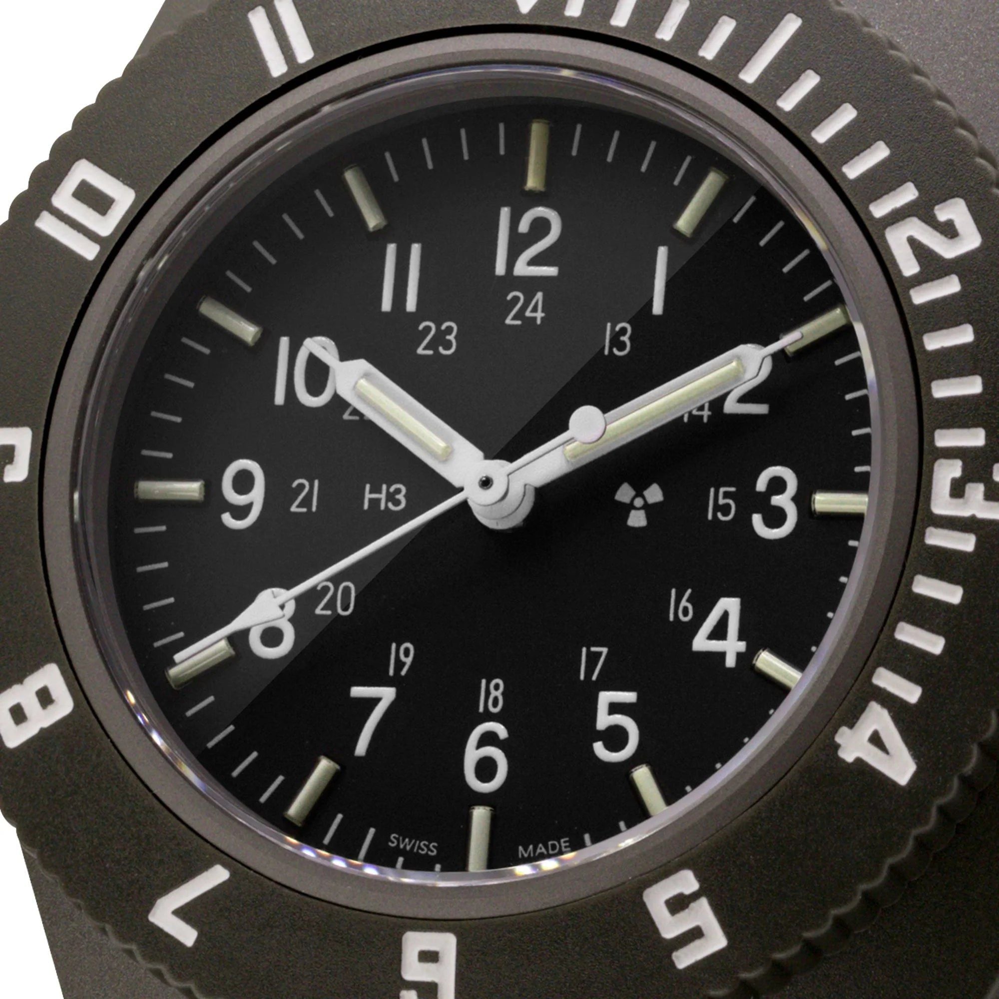 Marathon Sage Green Pilot's Navigator - 41mm  No Government Markings Ballistic Nylon Sage Green WW194001-S-SG-D