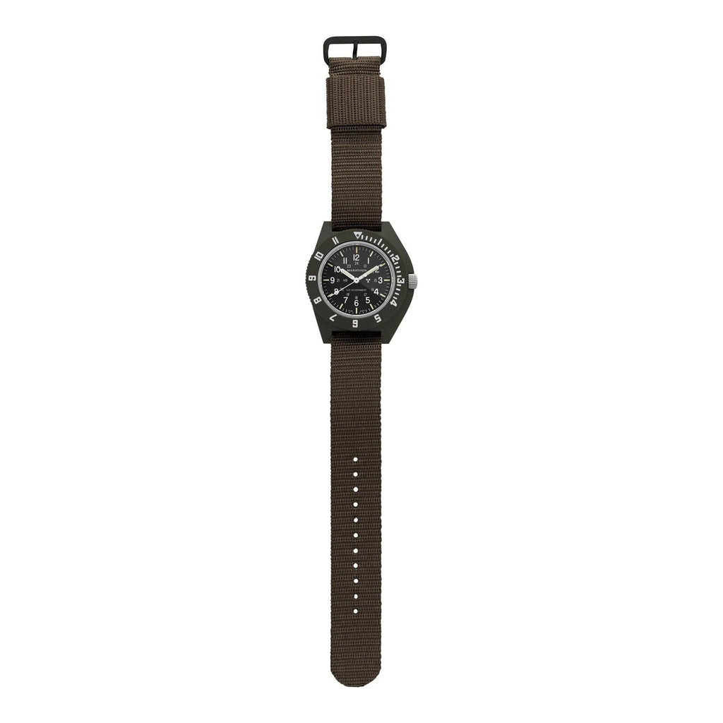 Marathon Sage Green Pilot's Navigator - 41mm - US Government Marked Ballistic Nylon Sage Green WW194001-S-SG-B