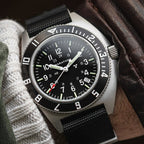 Marathon SSNAV-D Steel Navigator with Date - 41mm - No Government Markings Defstan Nylon
