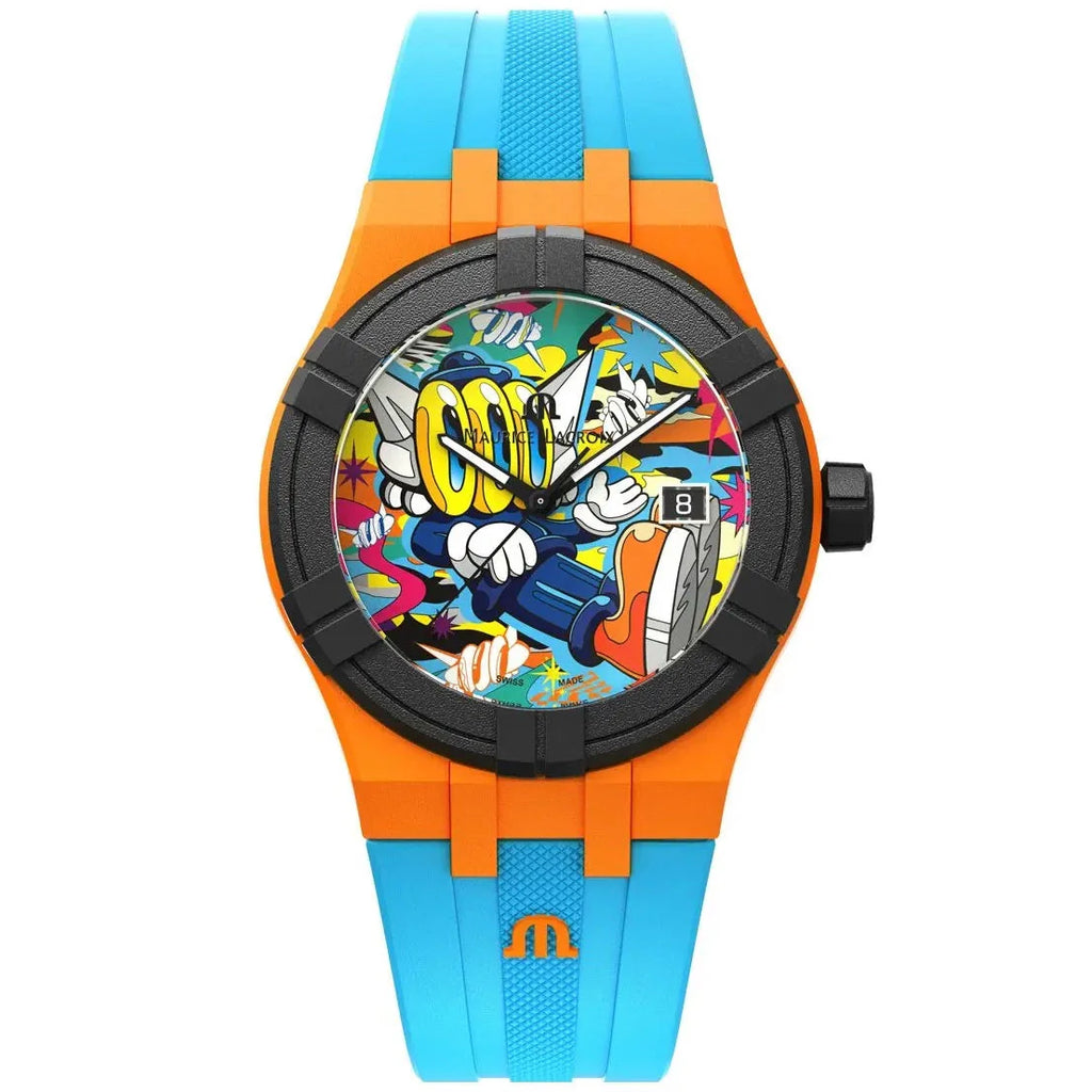 Maurice Lacroix AIKON #tide Benzilla Blue Watch