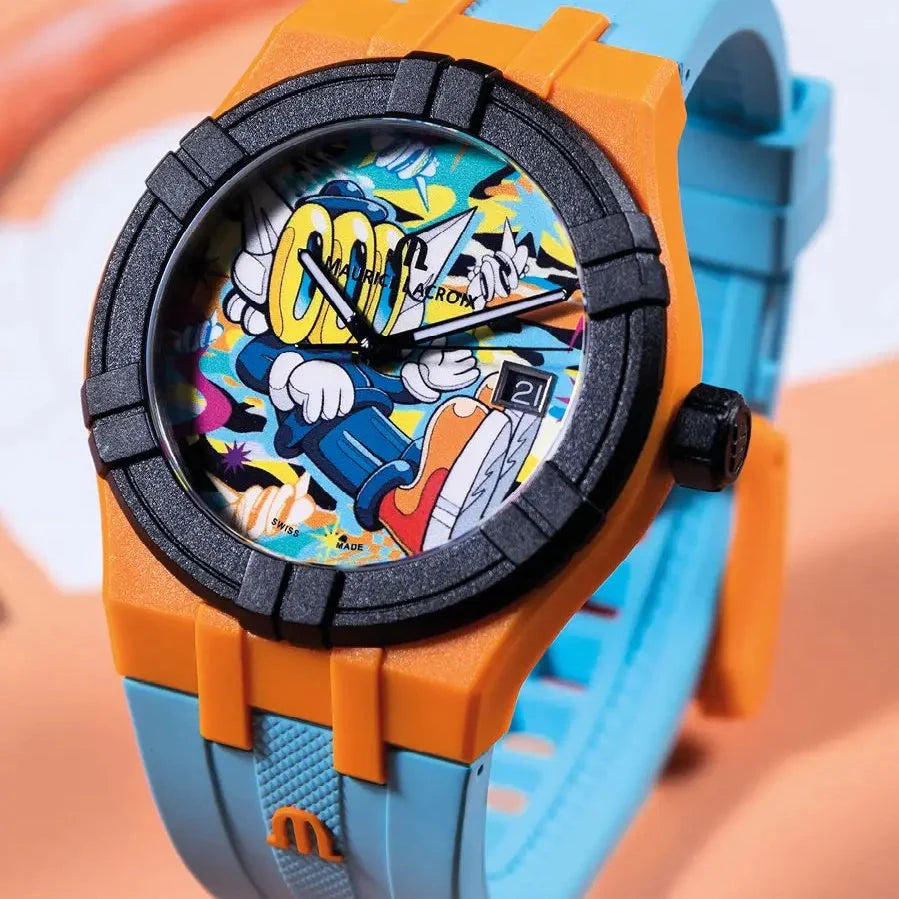Maurice Lacroix AIKON #tide Benzilla Blue Watch