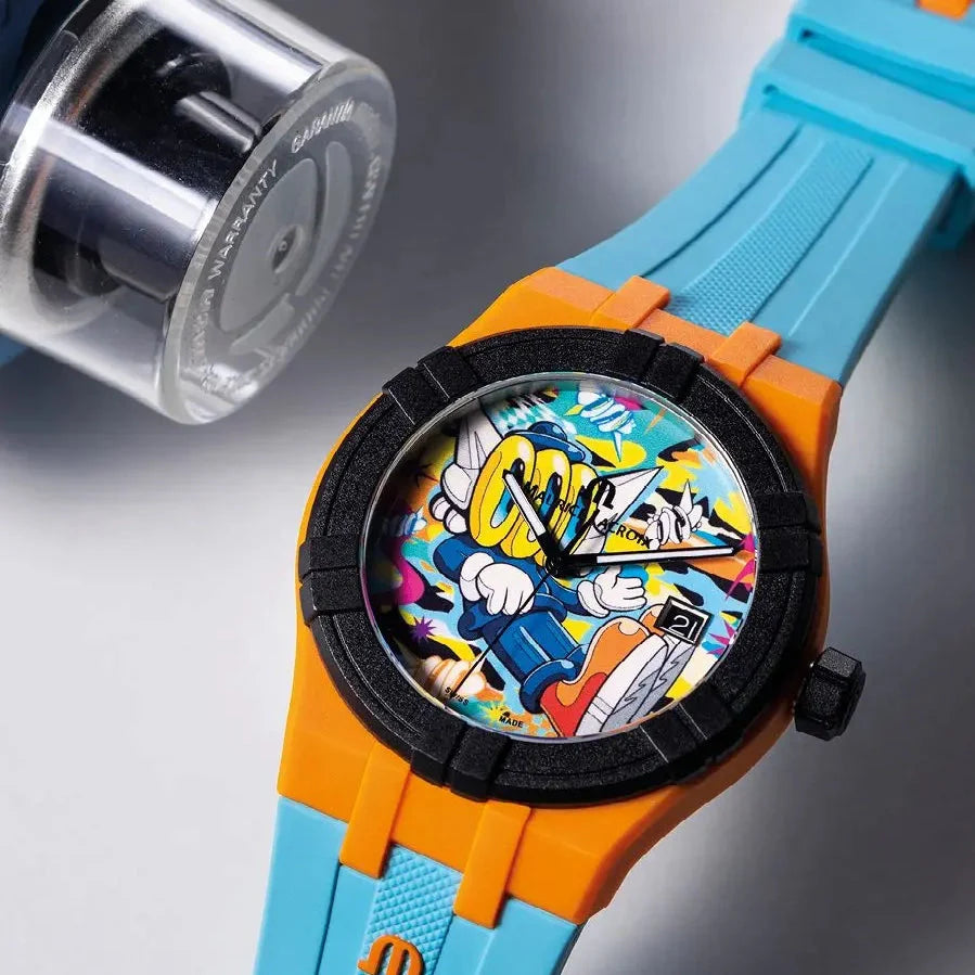 Maurice Lacroix AIKON #tide Benzilla Blue Watch