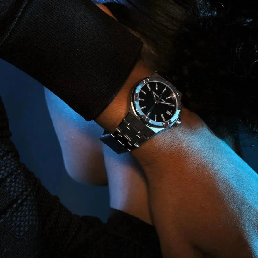 Maurice Lacroix Ladies Black Diamond Aikon Watch