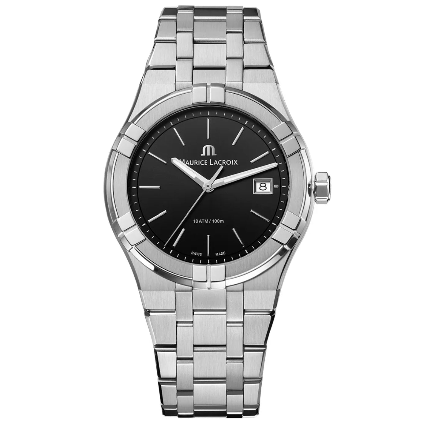 Maurice Lacroix Men's Black Aikon Quartz Watch