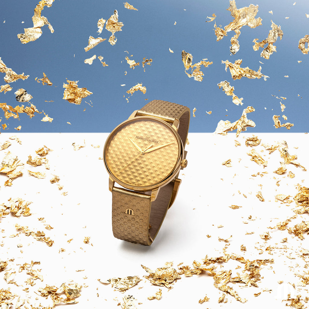 Maurice Lacroix Men's Gold Eliros Quartz Watch