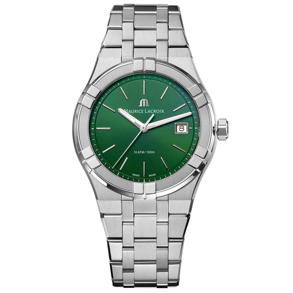 Maurice Lacroix Men's Green Aikon Quartz Watch