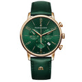 Maurice Lacroix Men's Green Eliros Chronograph  Watch