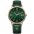 Maurice Lacroix Men's Green Eliros Date Quartz Watch