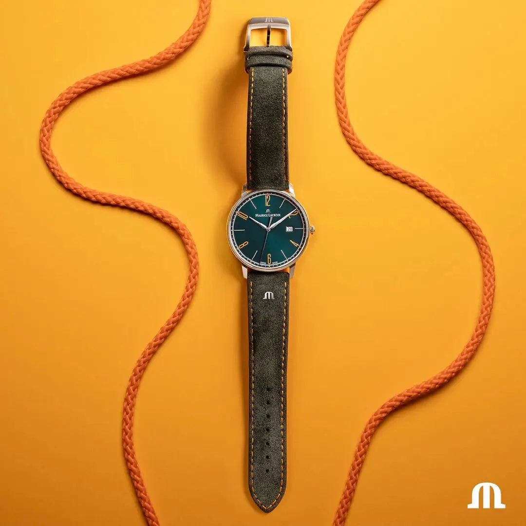 Maurice Lacroix Green Eliros Date Watch