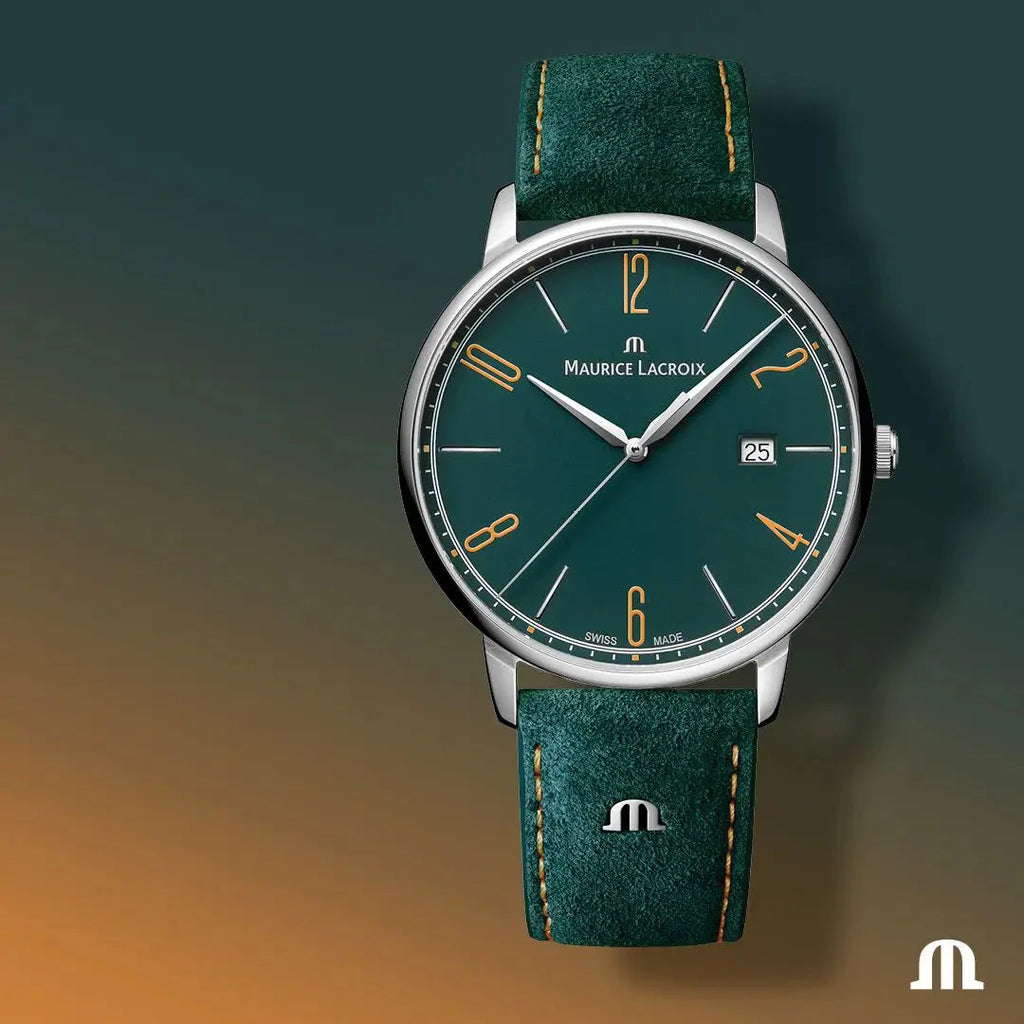 Maurice Lacroix Green Eliros Date Watch