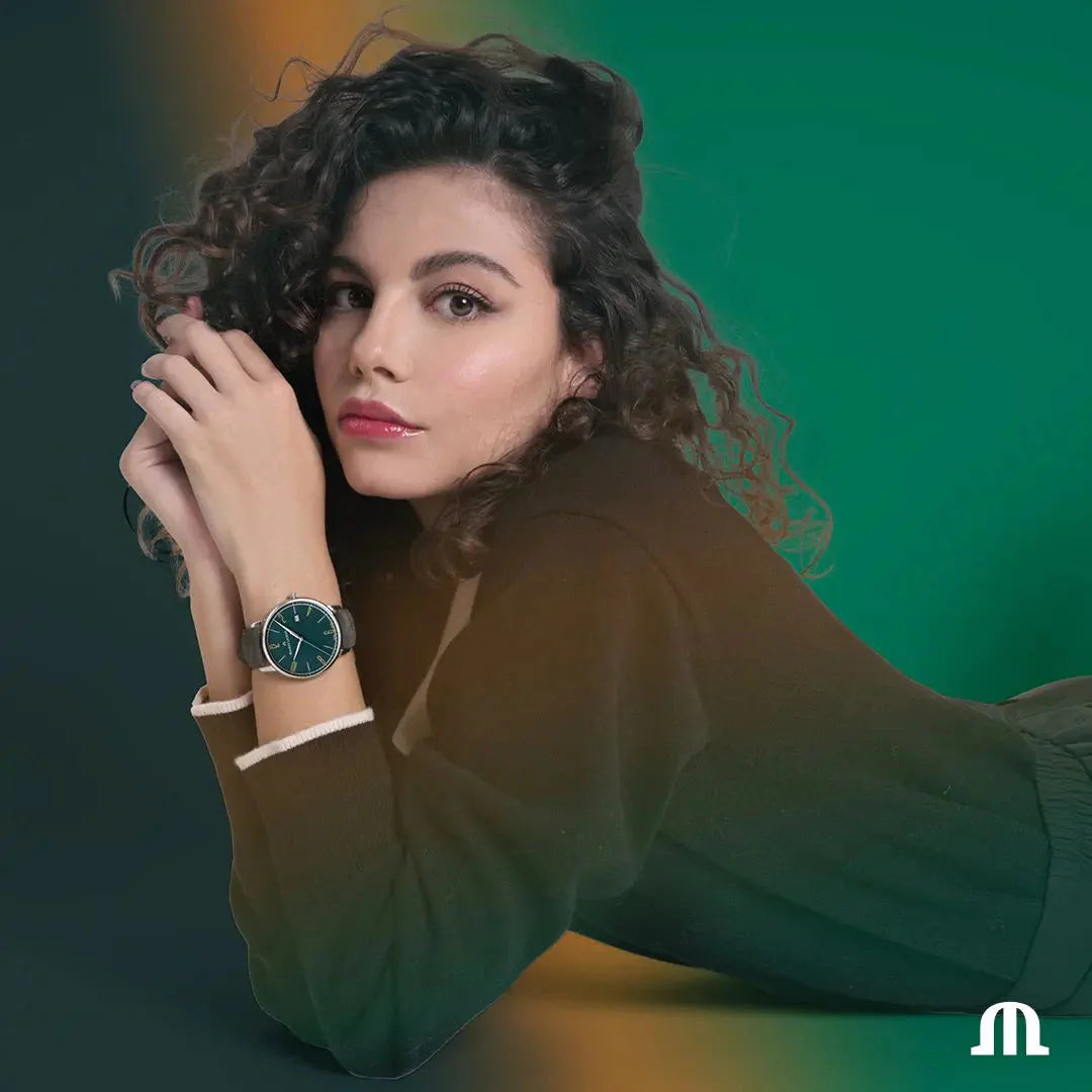 Maurice Lacroix Green Eliros Date Watch
