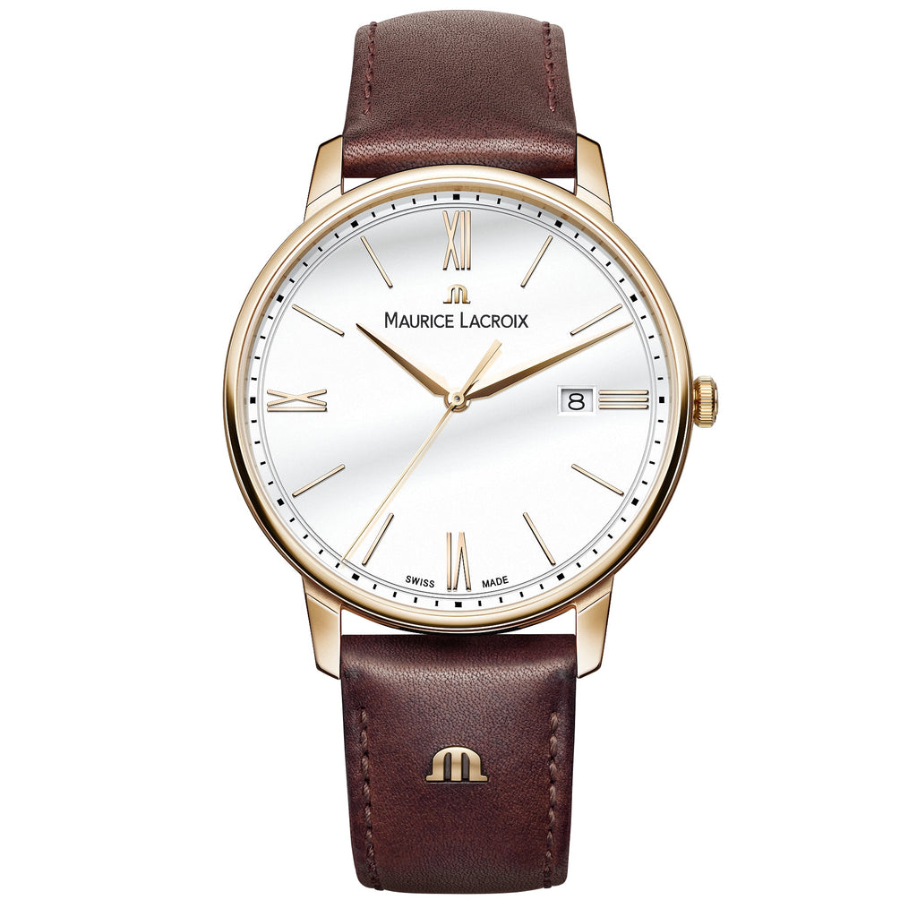Maurice Lacroix Men's White Eliros Date Quartz Watch