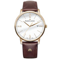 Maurice Lacroix Men's White Eliros Date Quartz Watch