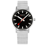Mondaine Classic Unisex Black Watch