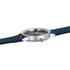 Mondaine Classic Unisex Blue Watch