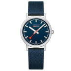 Mondaine Classic Unisex Blue Watch