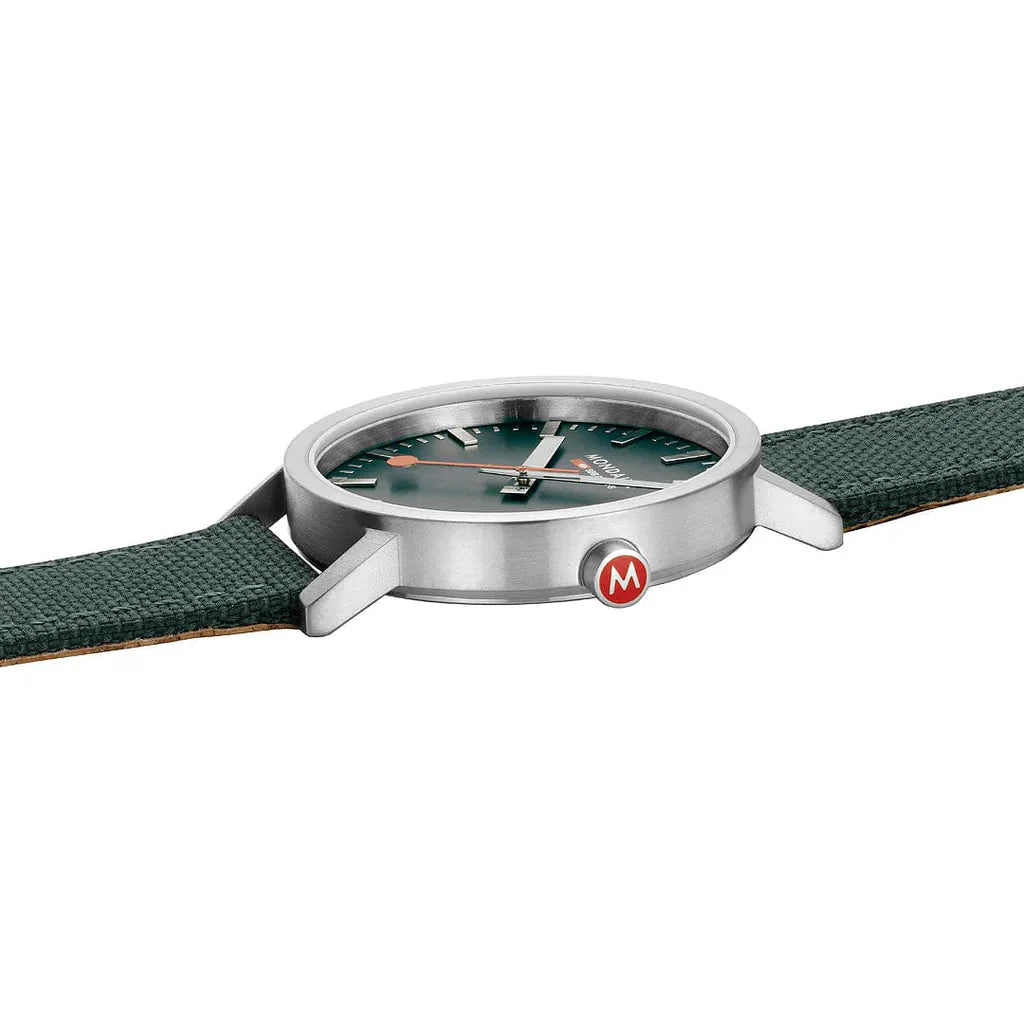 Mondaine Classic Unisex Green Watch