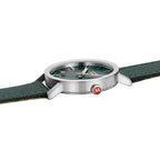 Mondaine Classic Unisex Green Watch
