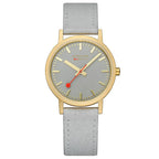 Mondaine Classic Unisex Grey Watch