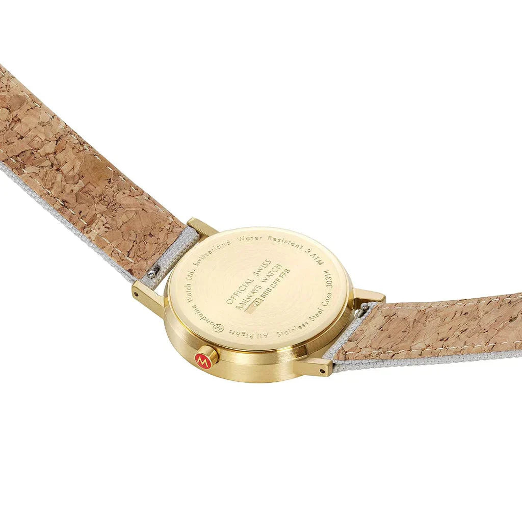 Mondaine Classic Unisex Grey Watch