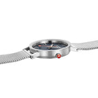 Mondaine Classic Unisex Silver Watch