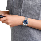 Mondaine Classic Unisex Silver Watch