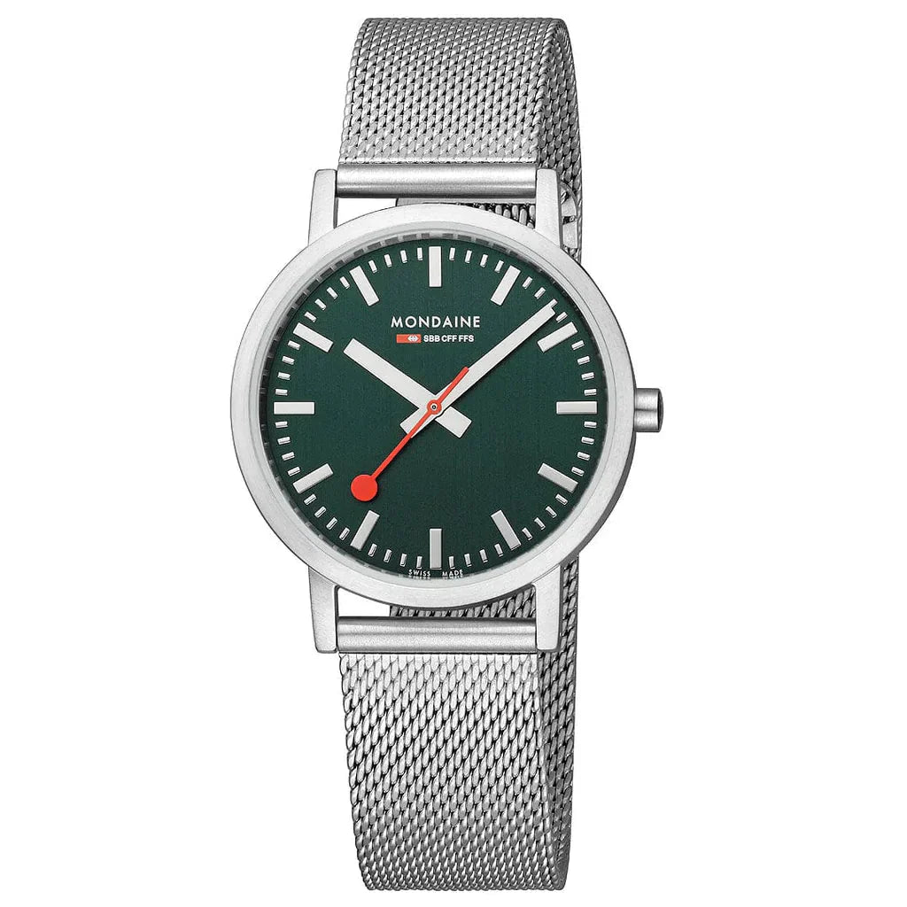 Mondaine Classic Unisex Silver Watch