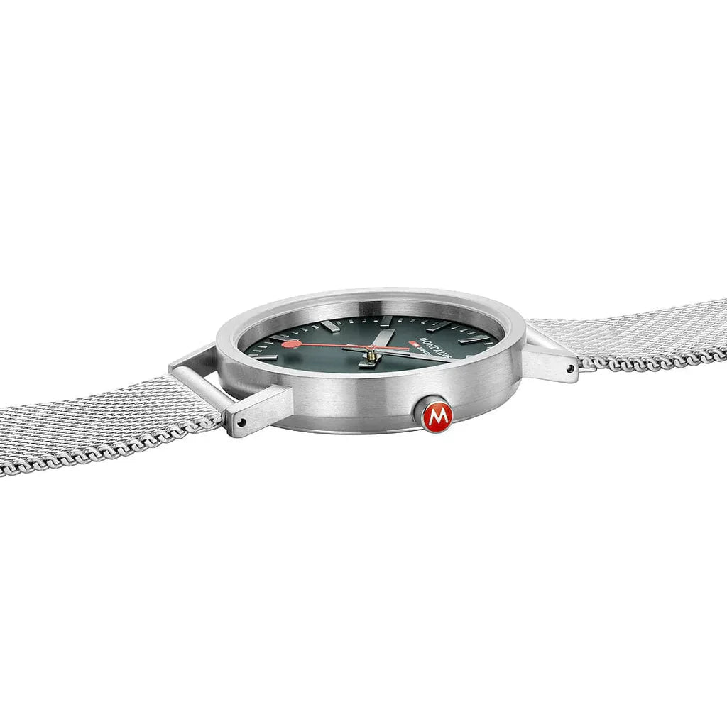 Mondaine Classic Unisex Silver Watch