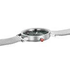 Mondaine Classic Unisex Silver Watch