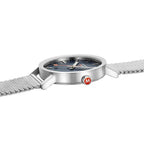 Mondaine Classic Unisex Silver Watch