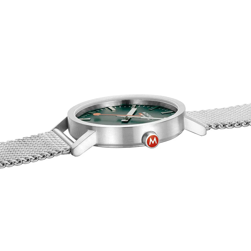 Mondaine Classic Unisex Silver Watch