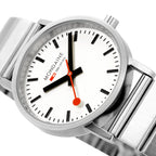 Mondaine Classic Unisex White Watch