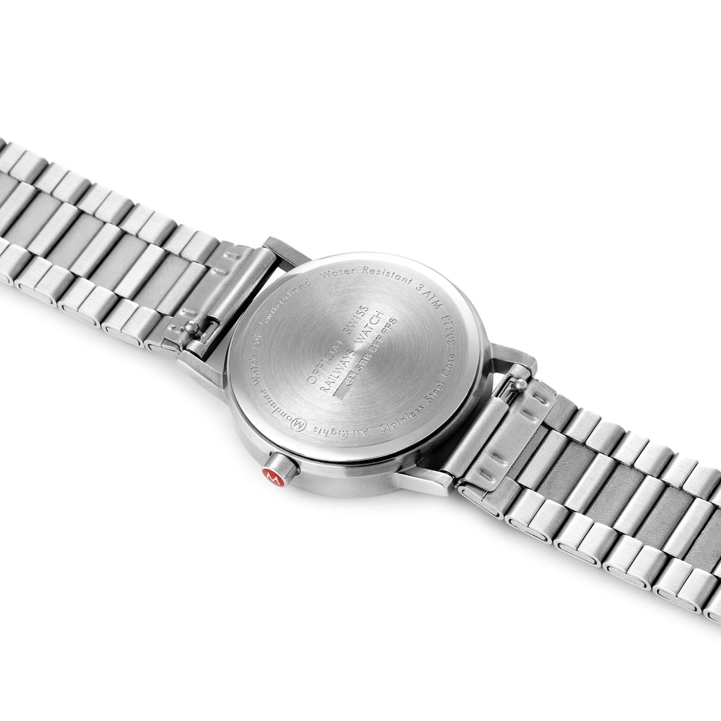 Mondaine Classic Unisex White Watch