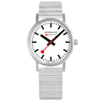 Mondaine Classic Unisex White Watch