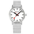 Mondaine Classic Unisex White Watch