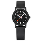 Mondaine Essence Unisex Black Watch