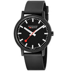 Mondaine Essence Unisex Black Watch