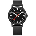 Mondaine Essence Unisex Black Watch