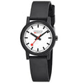 Mondaine Essence Unisex White Watch
