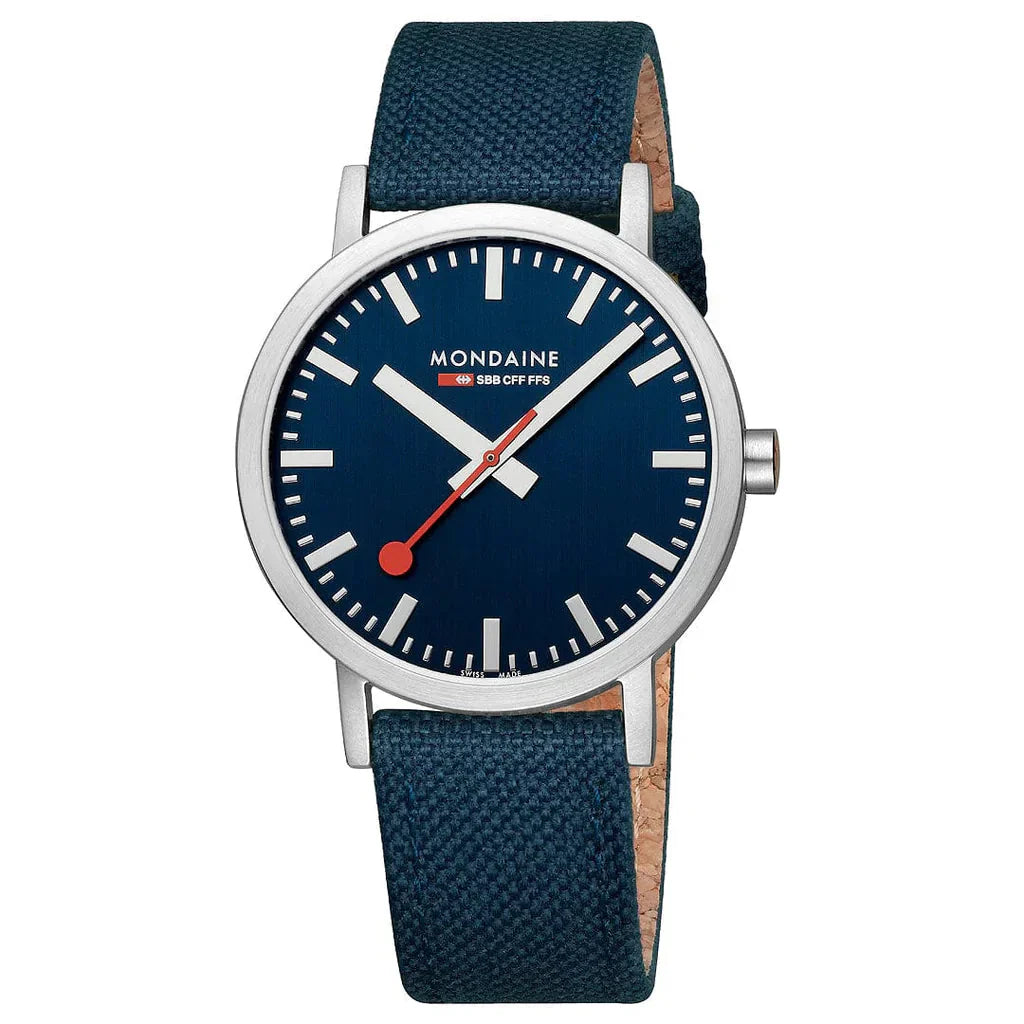 Mondaine Evo2 Unisex Blue Watch