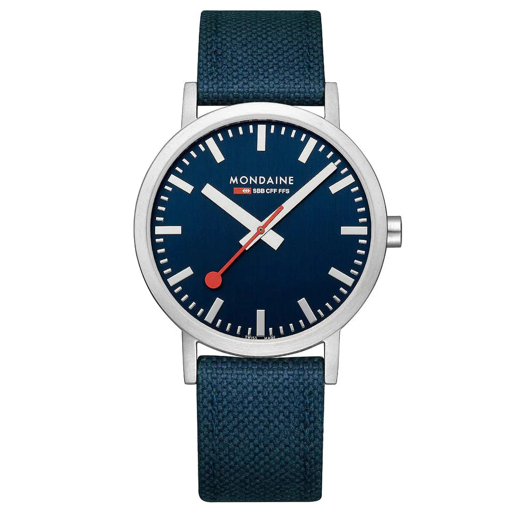 Mondaine Evo2 Unisex Blue Watch
