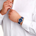 Mondaine Evo2 Unisex Blue Watch
