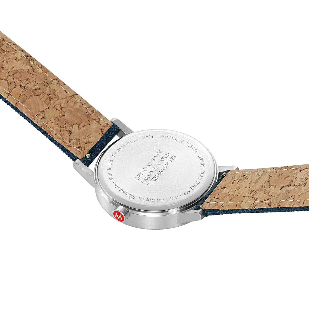 Mondaine Evo2 Unisex Blue Watch
