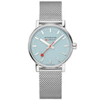 Mondaine Evo2 35mm Blue Ladies Watch